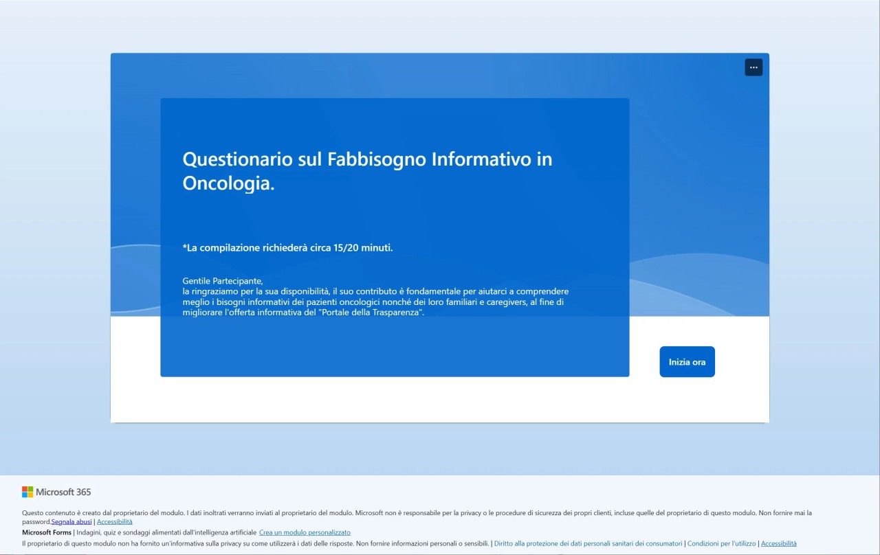 questionario-fabbisogno-informativo-oncologia